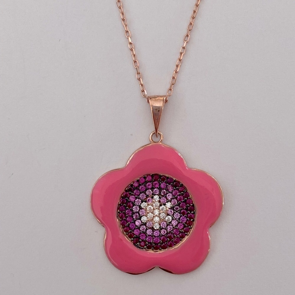 🧿925 sterling silver evileye cz stones necklace